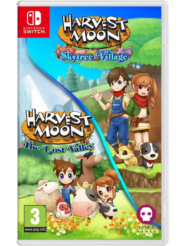 Harvest Moon: The Lost Valley & Skytree Village - Nintendo Switch - RPG