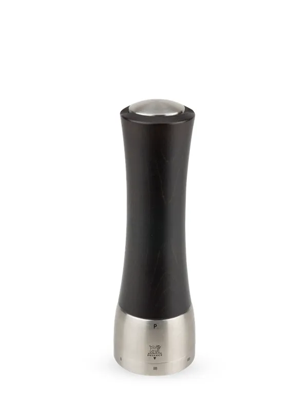 Peugeot Madras pepper grinder U'Select Steel/ Wood chocolate 21cm