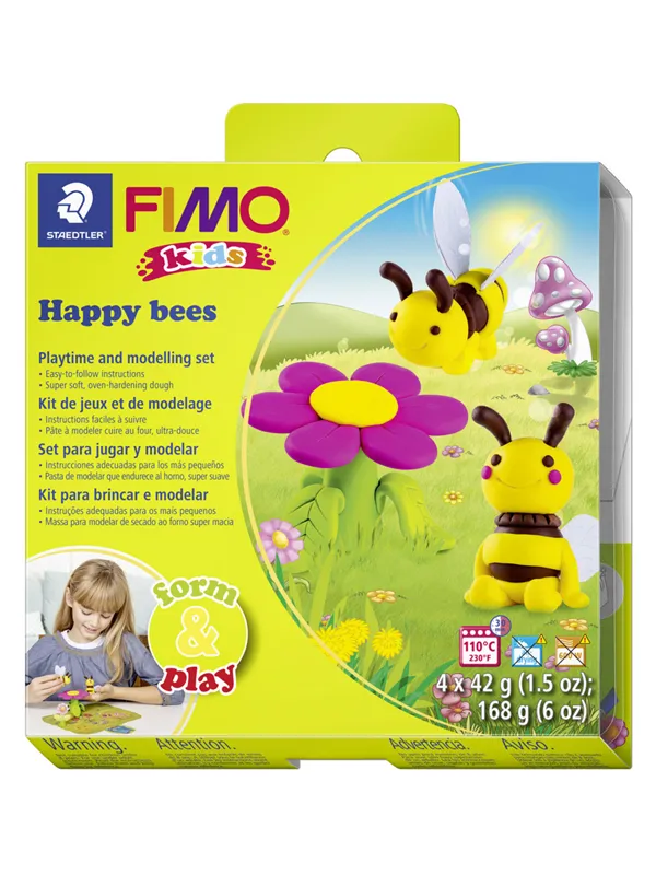 Staedtler Set Mod.clay FIMO kids F&P H. Bees