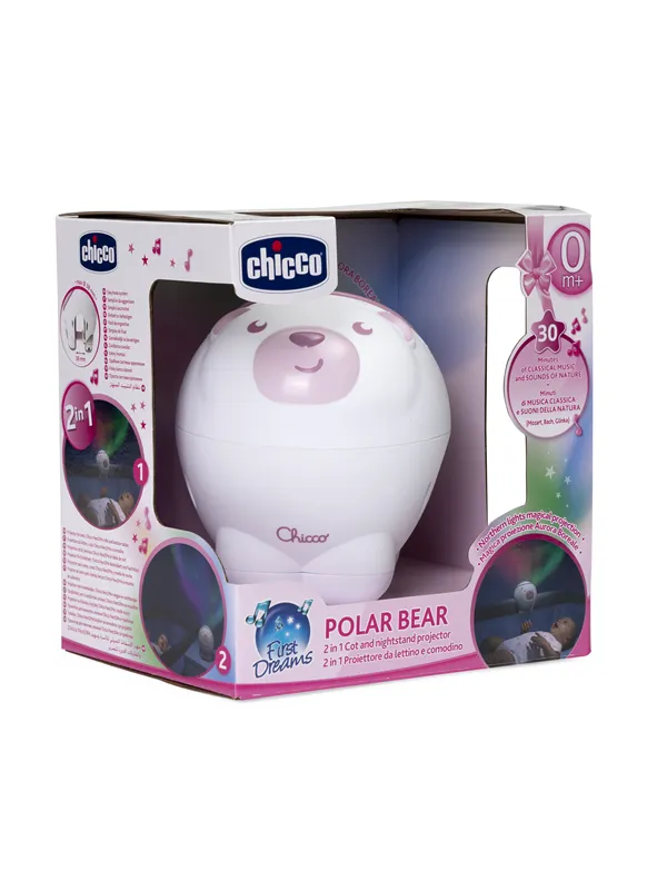 Chicco -Polar Bear projector pink
