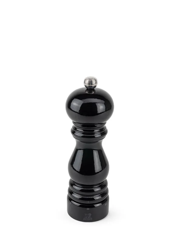 Peugeot Paris pepper grinder U'Select Wood Black lacquered 18 cm