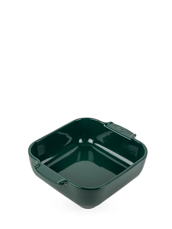 Peugeot Appolia Square oven dish 21 cm green