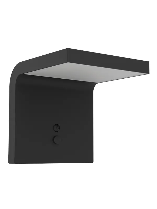 EGLO SPIANTE outdoor wall lamp solar cell black