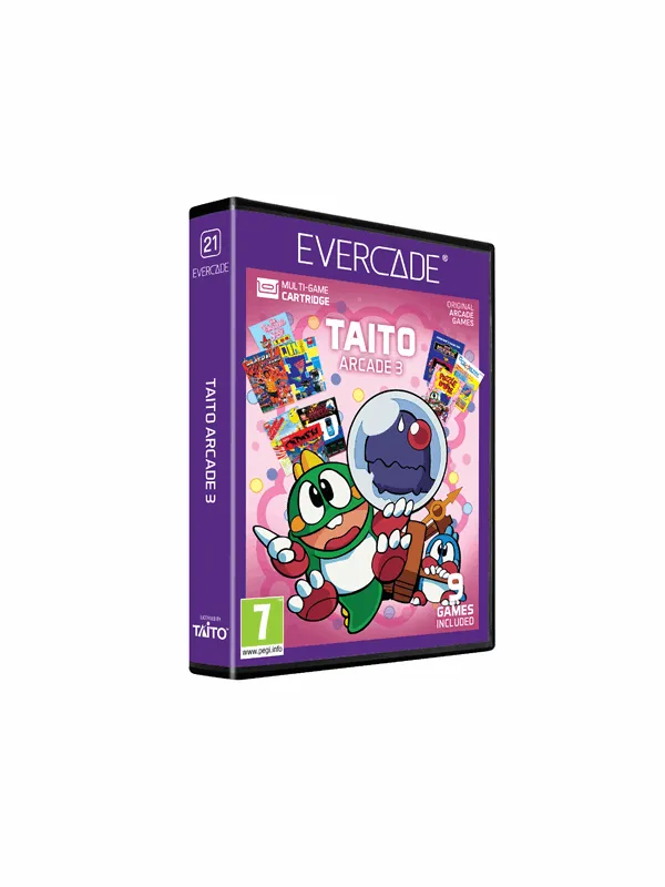 Taito Arcade 3 - Evercade - Retro