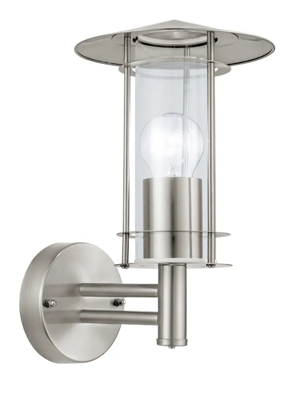 EGLO LISIO outdoor wall lamp stainless steel