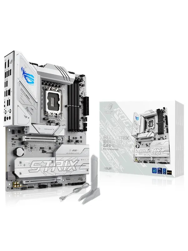 ASUS ROG STRIX B860-A GAMING WIFI Hovedkort - Intel B860 - Intel LGA1851 socket - DDR5 RAM - ATX