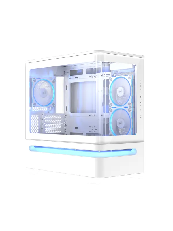 ASUS AP202 ARGB White - Kabinett - Miditower - Hvit