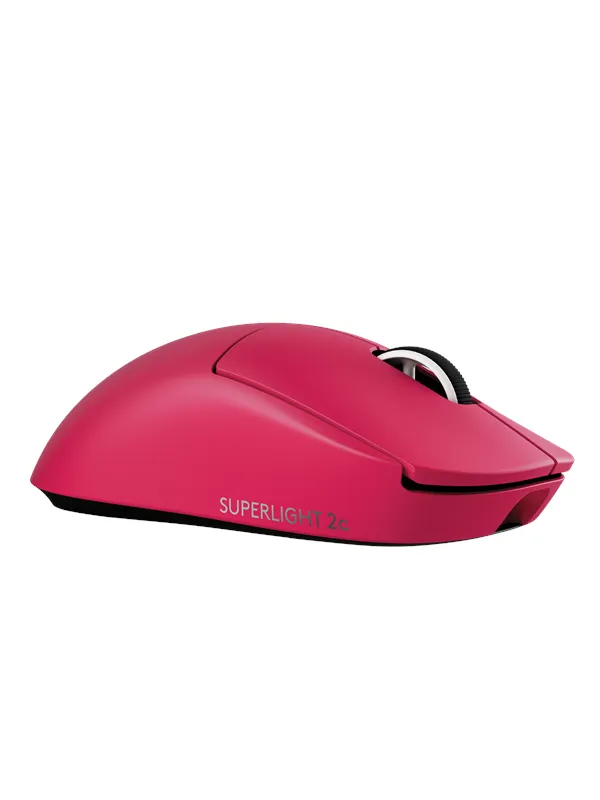 Logitech G PRO X SUPERLIGHT 2c (Compact) - Gaming mus - Optisk - 5 - Magenta
