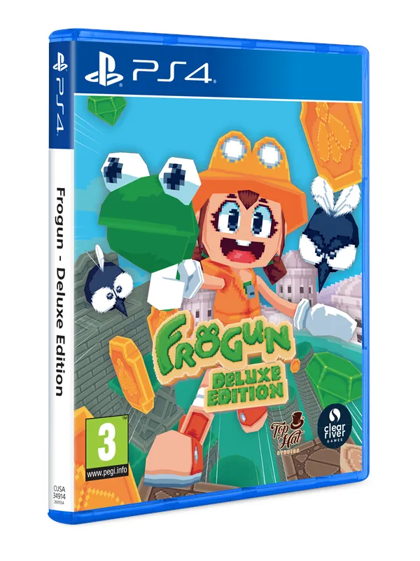 Frogun (Deluxe Edition) - Sony PlayStation 4 - Platformer