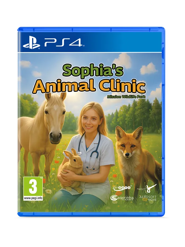 Sofia's Animal Clinic - Mission Wild Life Park - Sony PlayStation 4 - Simulering