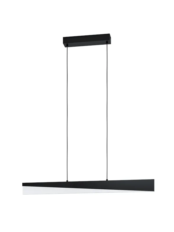 EGLO ISIDRO long table pendant black