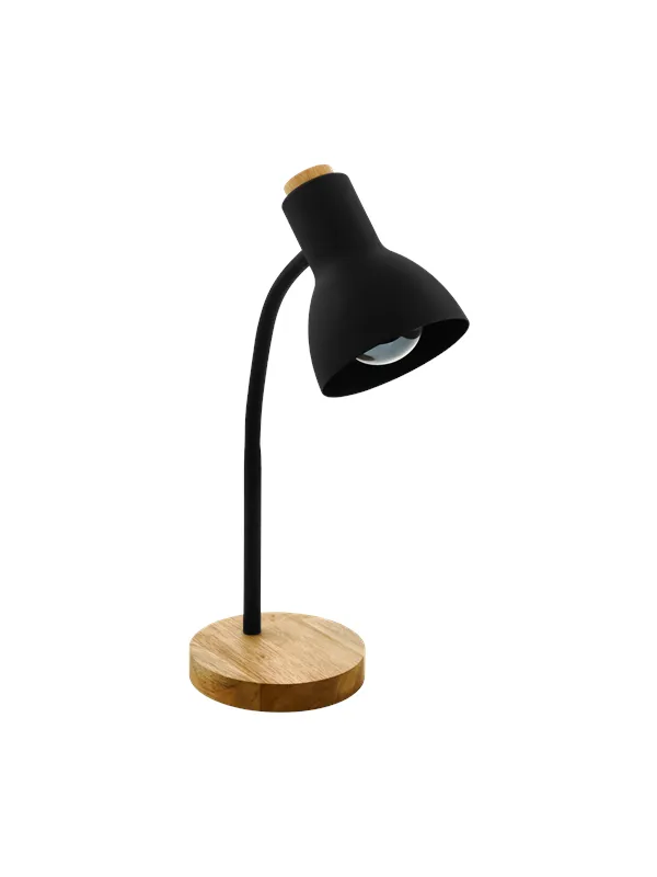 EGLO VERADAL table lamp black/wood