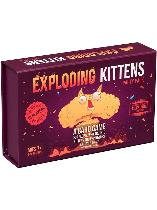 Exploding Kittens Party Pack Game (ENG)