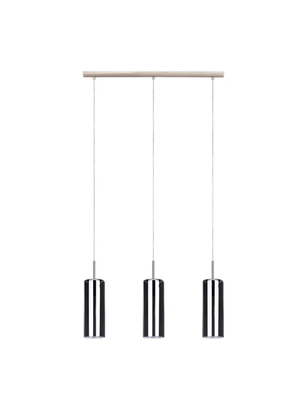 EGLO SELVINO long table pendant black-transparent
