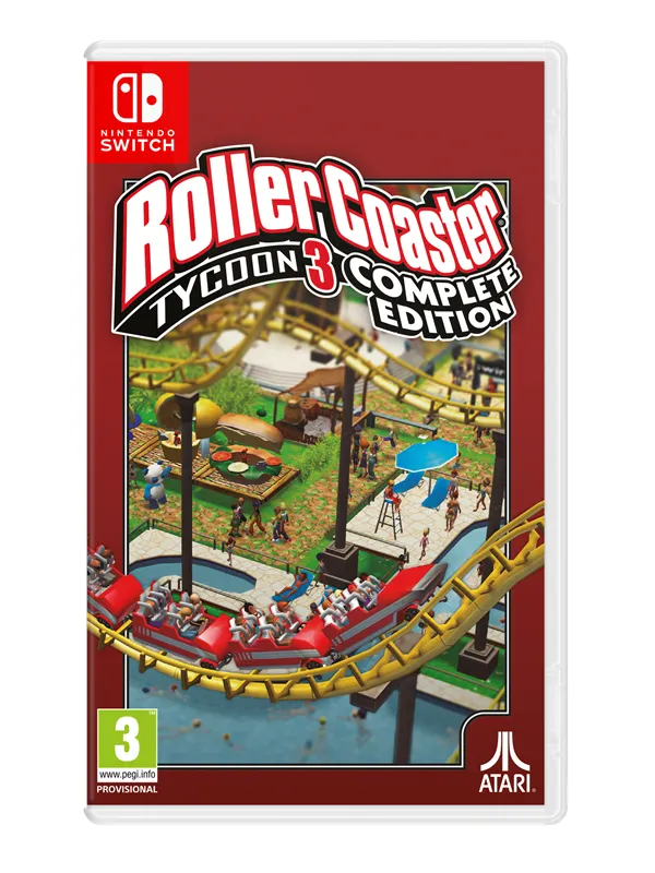 RollerCoaster Tycoon 3 (Complete Edition) - Nintendo Switch - Simulering