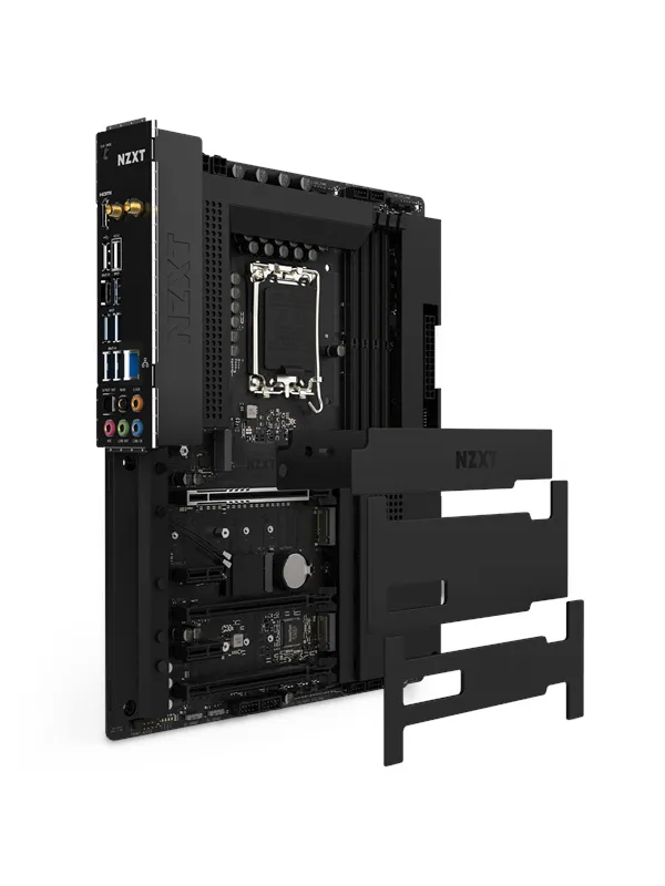 NZXT N7 Z790 Black Hovedkort - Intel Z790 - Intel LGA1700 socket - DDR5 RAM - ATX