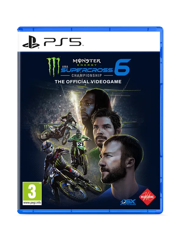 Monster Energy Supercross - The Official Videogame 6 - Sony PlayStation 5 - Racing