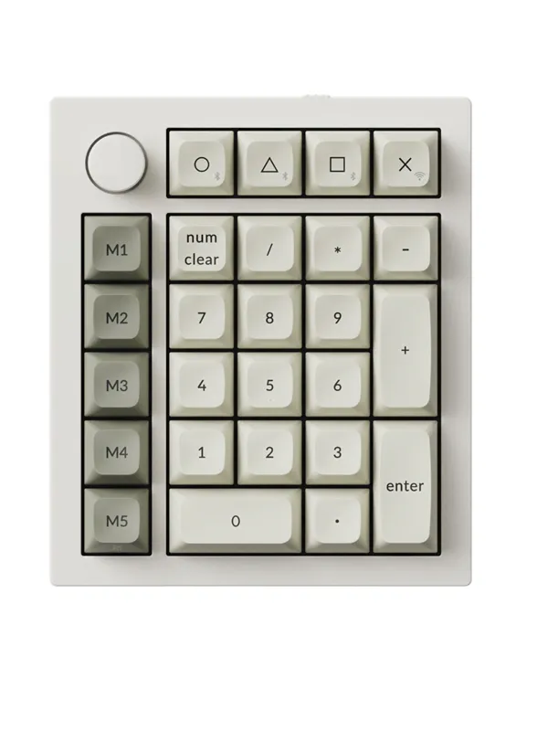 Keychron Q0 Max QMK Wireless - Numpad - Hvit