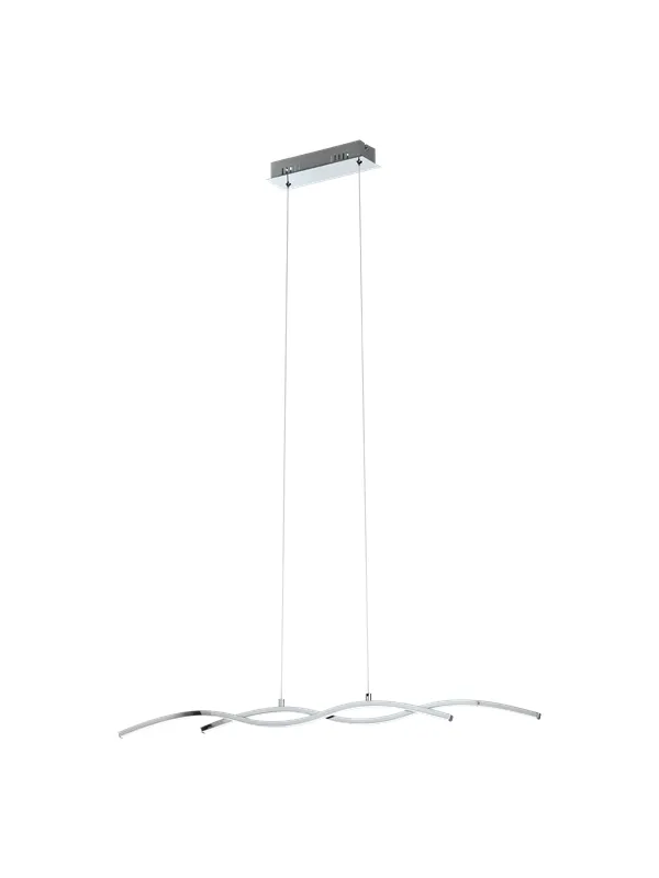 EGLO LASANA 2 long table pendant LED 2x9W chrome
