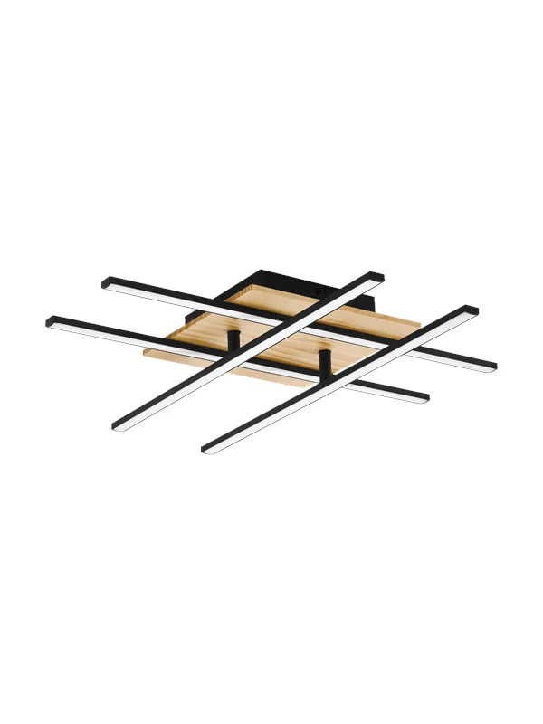 EGLO MARINELLO 1 ceiling lamp black/brown