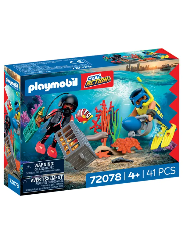 Playmobil City Action - Politidykker med skatt