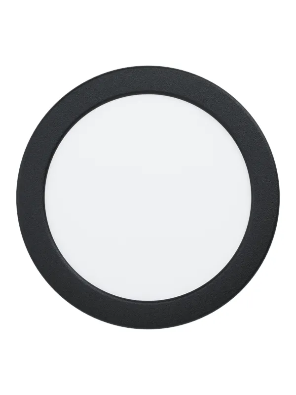 EGLO FUEVA 5 recessed spot Ø166 mm 3000K black