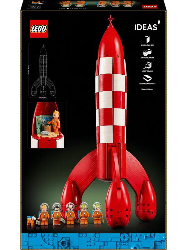 LEGO Ideas 21367 Tintin® månerakett