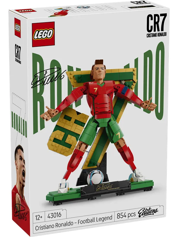 LEGO Editions 43016 Fotball-legenden Cristiano Ronaldo