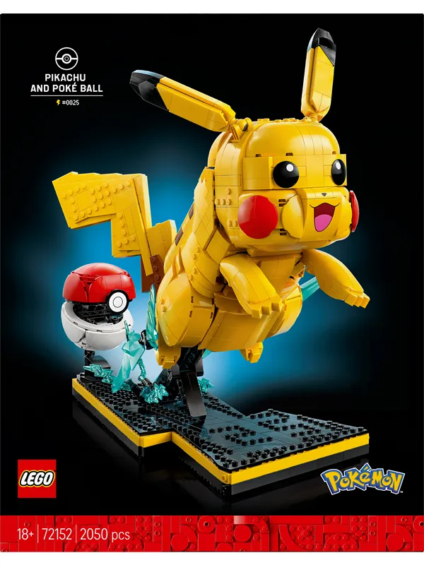 LEGO Pokémon 72152 Pikachu og pokéball