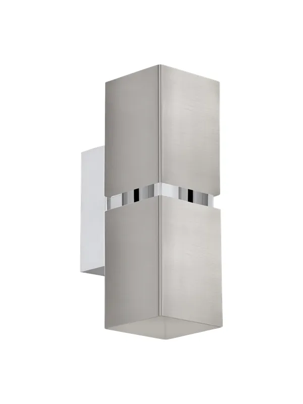 EGLO PASSA wall lamp satin nickel/chrome
