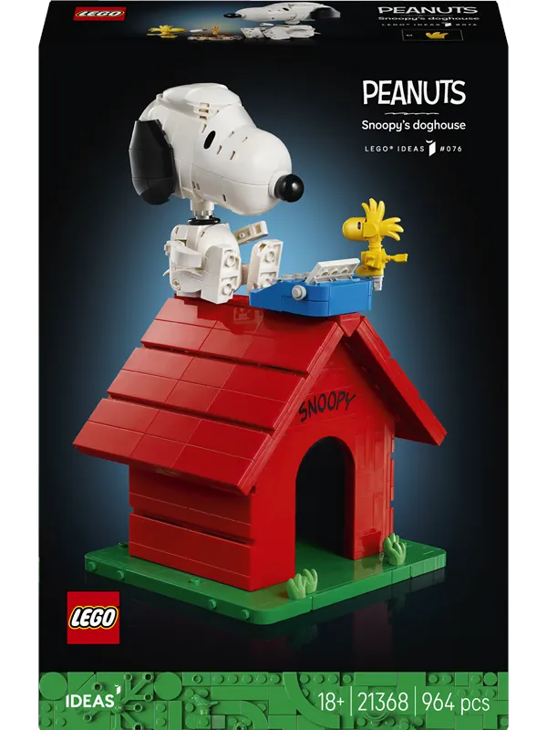 LEGO Ideas 21368 Knøttene: Snoopys hundehus