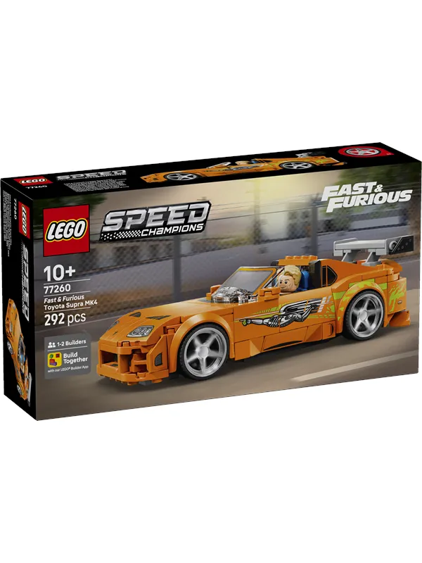 LEGO Speed Champions 77260 The Fast and The Furious Toyota Supra MK4