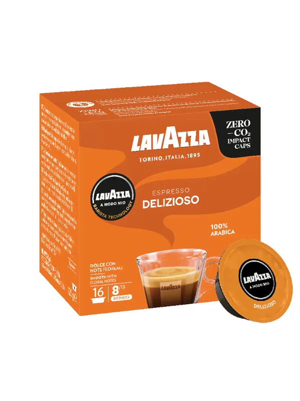 Lavazza A Modo Mio Deliziozo Caps - 16 pcs