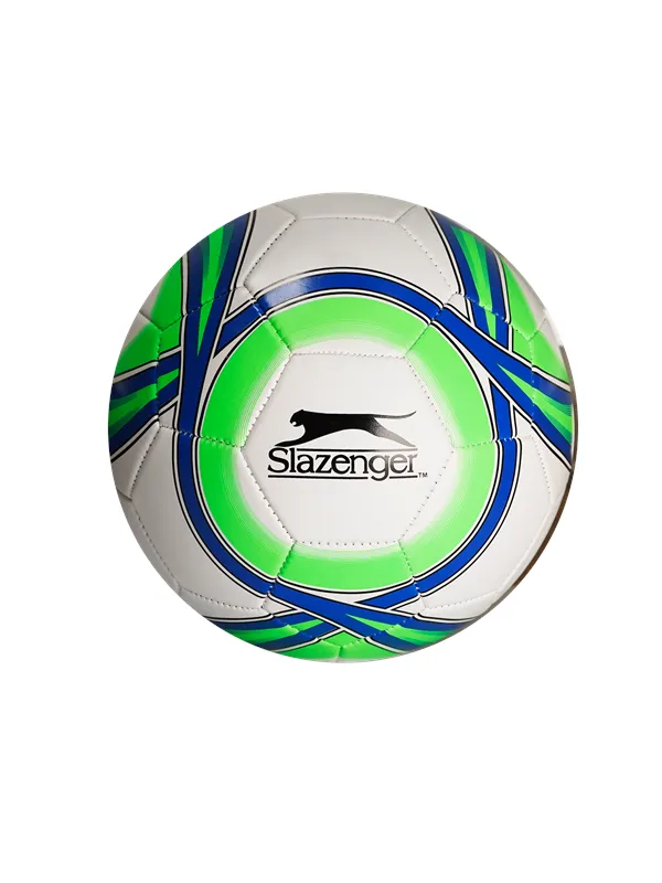Slazenger Multicolor Soccer Ball No. 4 - green