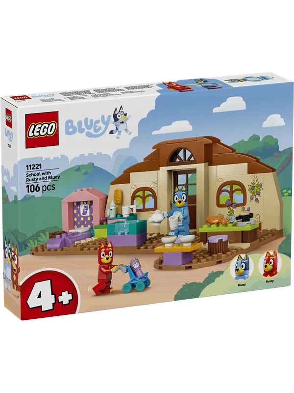 LEGO Bluey 11221 Skolen til Rusty og Bluey