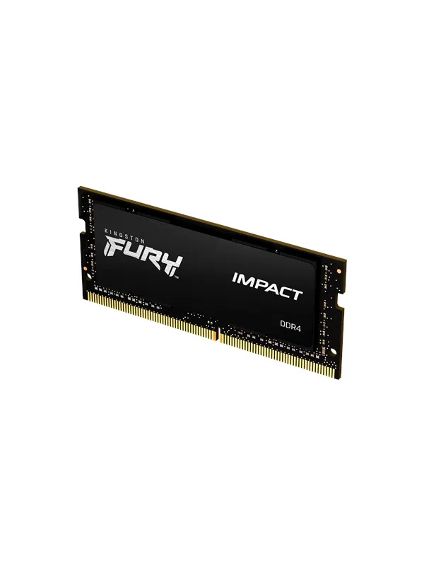 Kingston FURY Impact DDR4-3200 - 16GB - CL20 - Single Channel (1 pcs) - Intel XMP - Svart