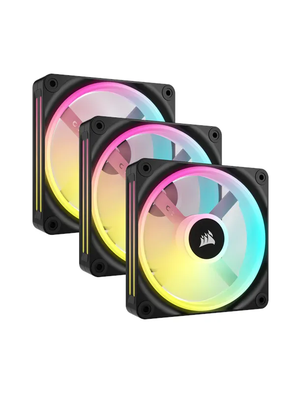 Corsair iCUE LINK QX120 RGB Starter Kit - Black