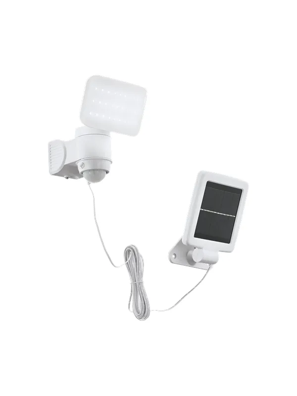 EGLO CASABAS solar wall lamp with sensor white