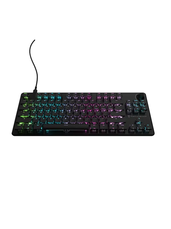 Turtle Beach Vulcan II TKL - Gamingtastatur - Nordisk - Svart
