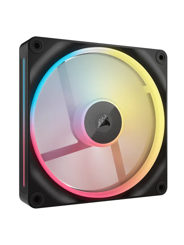 Corsair iCUE LINK LX140-R - Kabinettvifte - 140mm - Svart med RGB LED-lys - 38 dBA