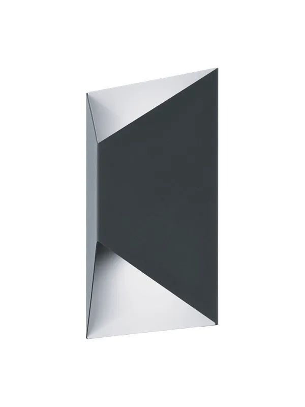 EGLO PREDAZZO outdoor wall lamp anthracite/white