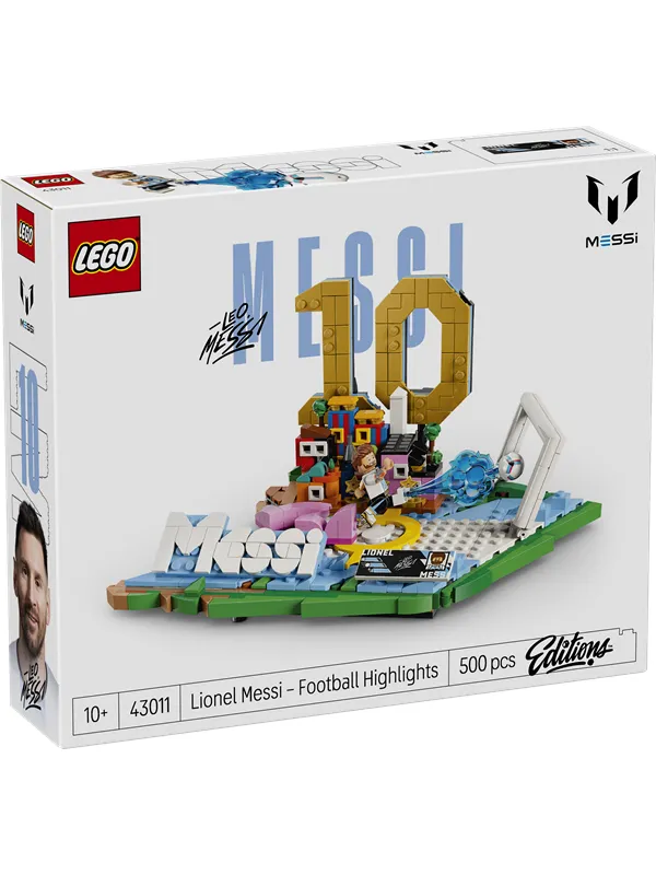 LEGO Editions 43011 Lionel Messi - fotball-høydepunkter