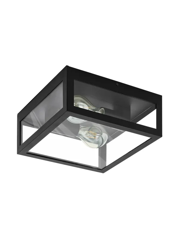 EGLO AMEZOLA wall/ceiling lamp black