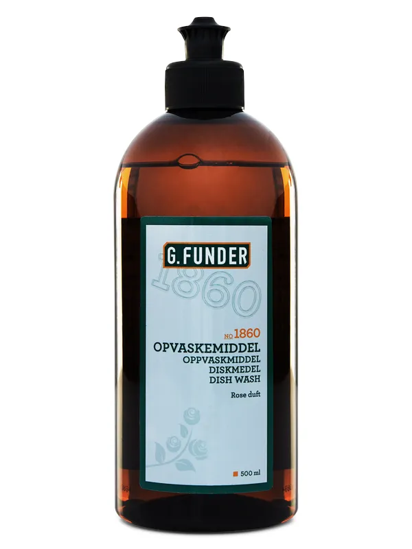 G.Funder Dishwashing detergent with rose scent 500 ml