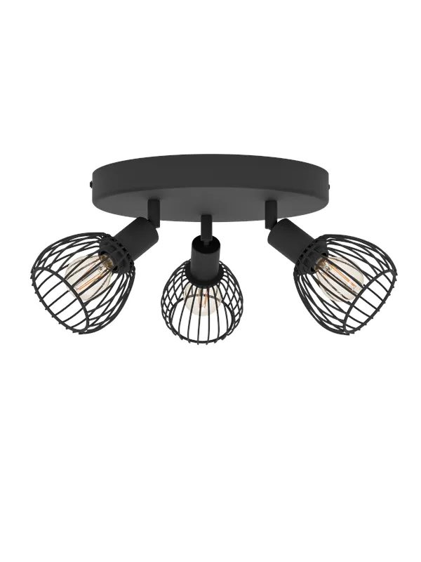 EGLO SONNINO spot 3L black