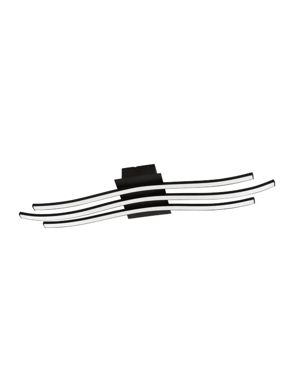 EGLO RONCADE 1 wall/ceiling lamp 2800lm 3000K black