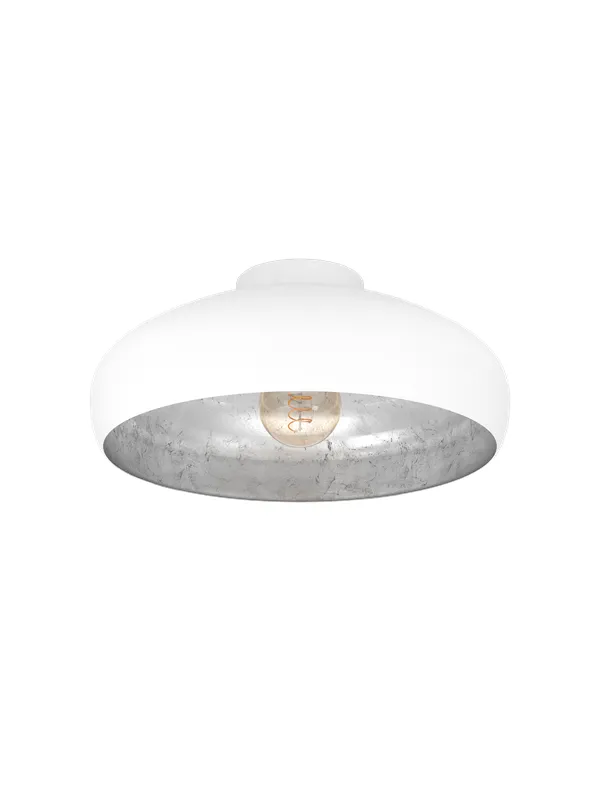 EGLO MOGANO ceiling lamp white/silver
