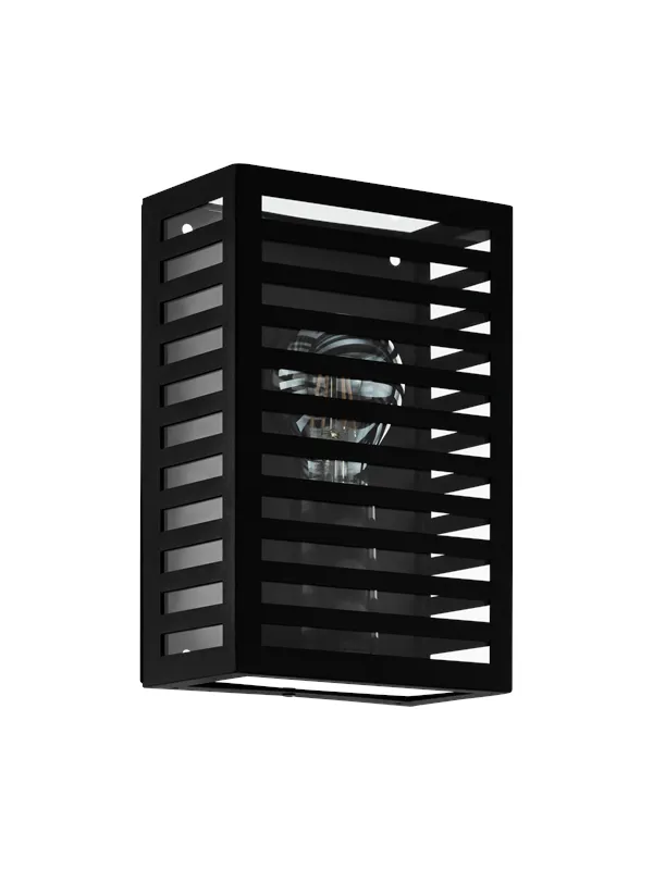 EGLO ALAMONTE 3 outdoor wall lamp black