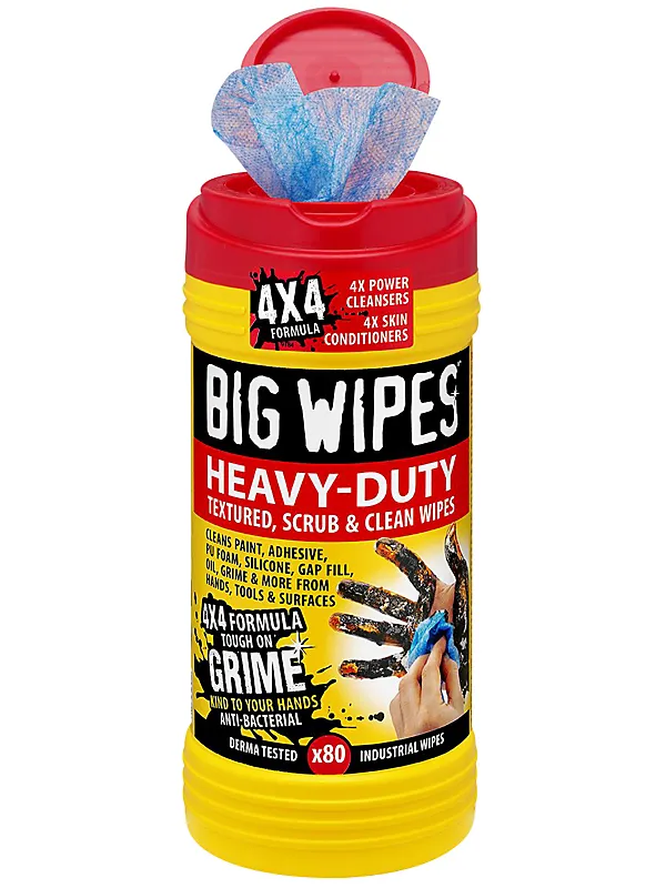 Big Wipes Heavy duty cleaning wipes, 80 pcs