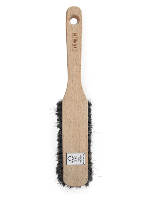 G.Funder Duster broom with soft bristles and FSC® certified wooden handle